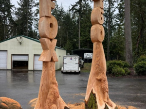 Fox Address Sign - Gig Harbor, WA