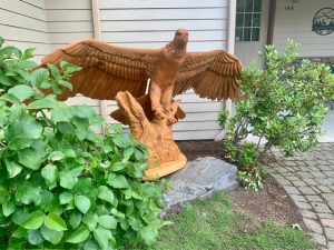 Eagle Wings Out - Commissioned Offsite - Priest River, ID